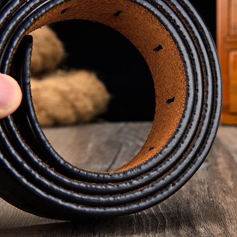 Belt male leather belt men strap male genuine leather luxury pin buckle be