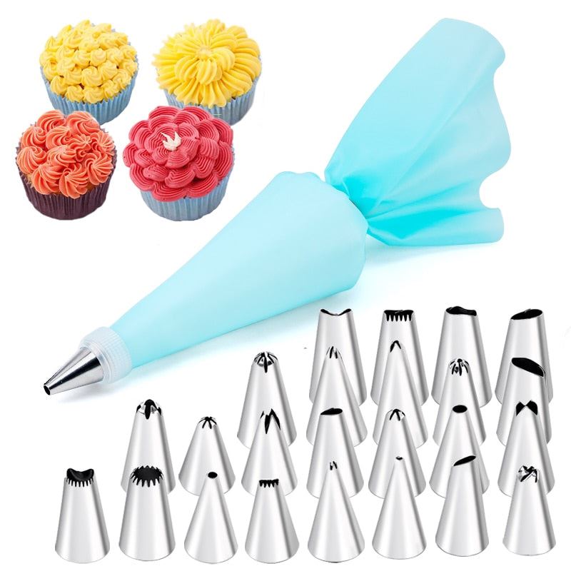 Cream Nozzles Pastry Tools Accessories For Cake Decorating Past