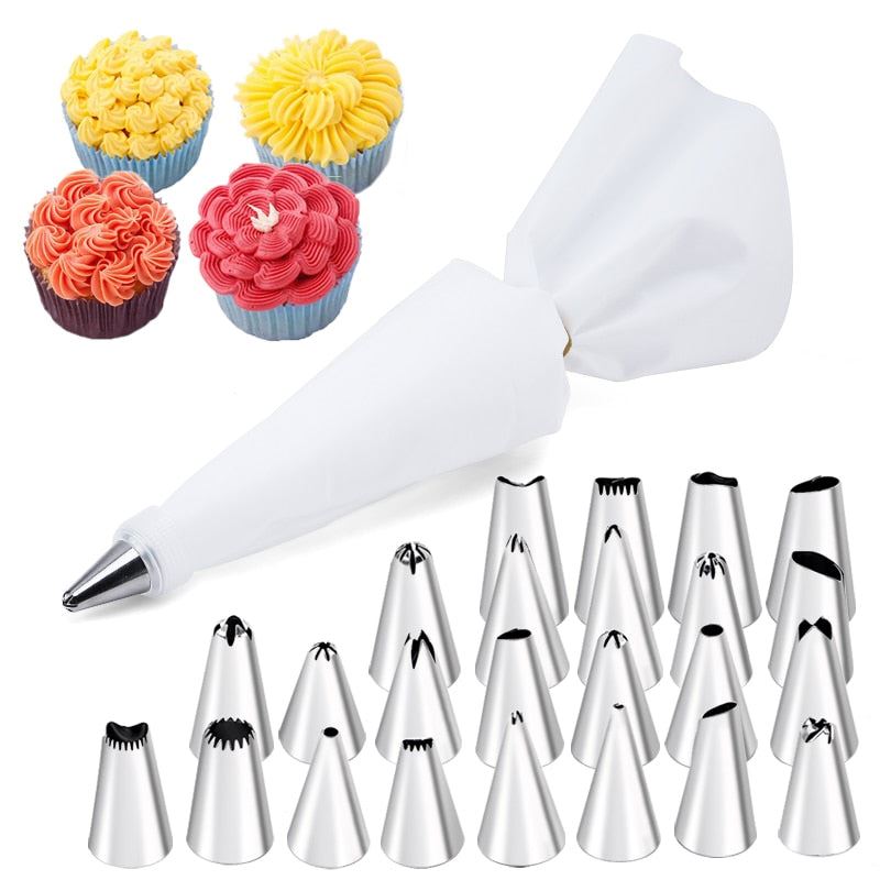 Cream Nozzles Pastry Tools Accessories For Cake Decorating Past