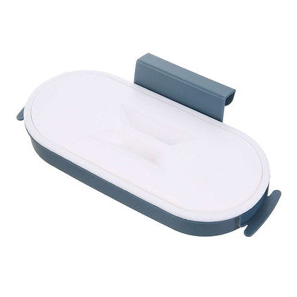 Portable Plastic Garbage Hanging Bag Kitchen Trash Storage Rack Bag Hook Scourin