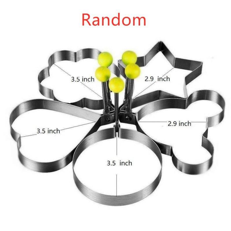 Kitchen Accessories Gadgets Egg Tools Fried Egg Mould Omelette Rings Stainless S
