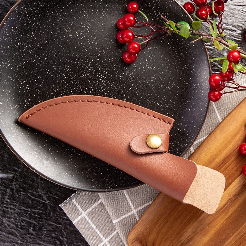 Stainless Steel Kitchen Boning Knife Handmade Fishing Knife Meat Cleaver Outdoor