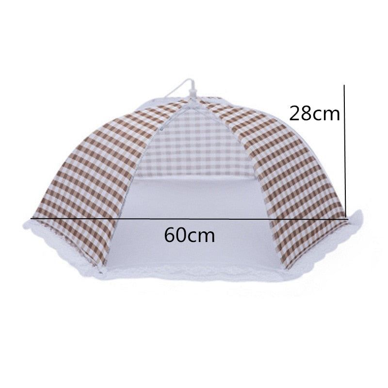 Umbrella Style Food Cover Anti Mosquito Meal Cover Lace Table Home Using Food Co