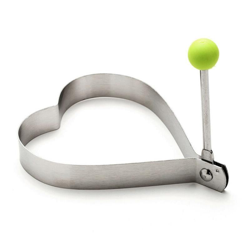 Stainless Steel 5 Style Egg Pancake Mold Egg Cooking Ring Circle 5pcs/set