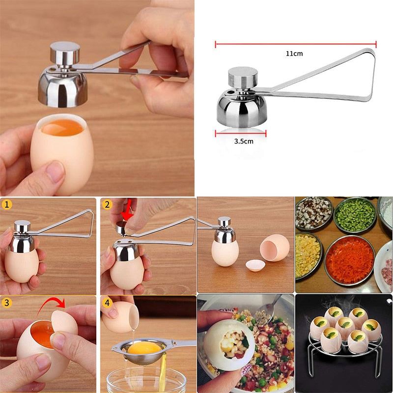 Stainless Steel 5Style Fried Egg Pancake Shaper Omelette Mold Mould Frying Egg C