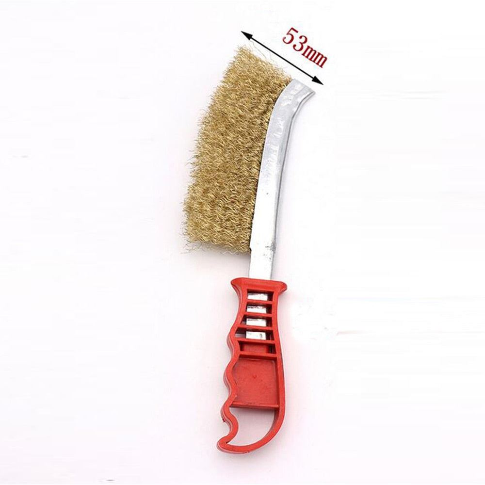 Grill Cleaner BBQ Grill Steel Wire Brush Cleaning Tools Grills Picnics Barbecue