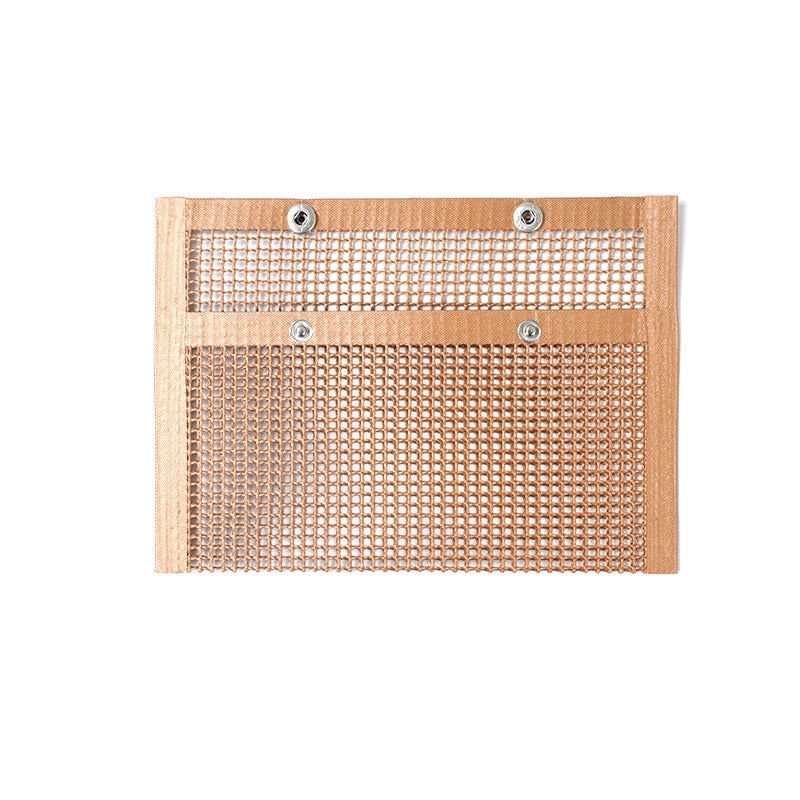 Reusable Non-stick BBQ Grill Mesh Bag Barbecue Baking Isolation Pad Outdoor