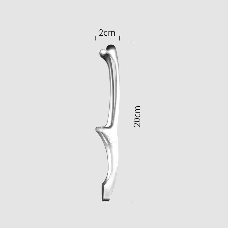 Stainless Steel Barbecue Clip Korean Food Tongs Multifunctional Outdoor Grilling