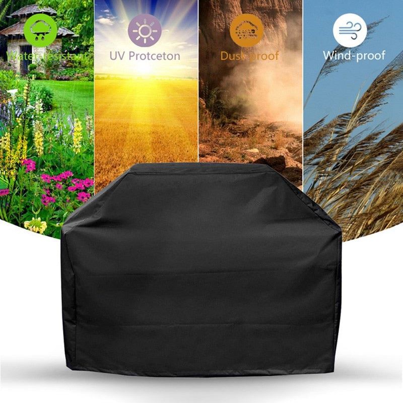 Waterproof BBQ Cover BBQ Accessories Grill Cover Anti Dust Rain Gas Char