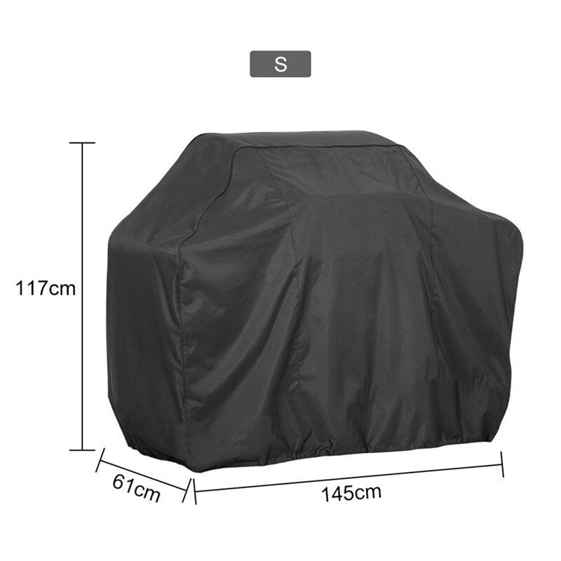 Waterproof BBQ Cover BBQ Accessories Grill Cover Anti Dust Rain Gas Char