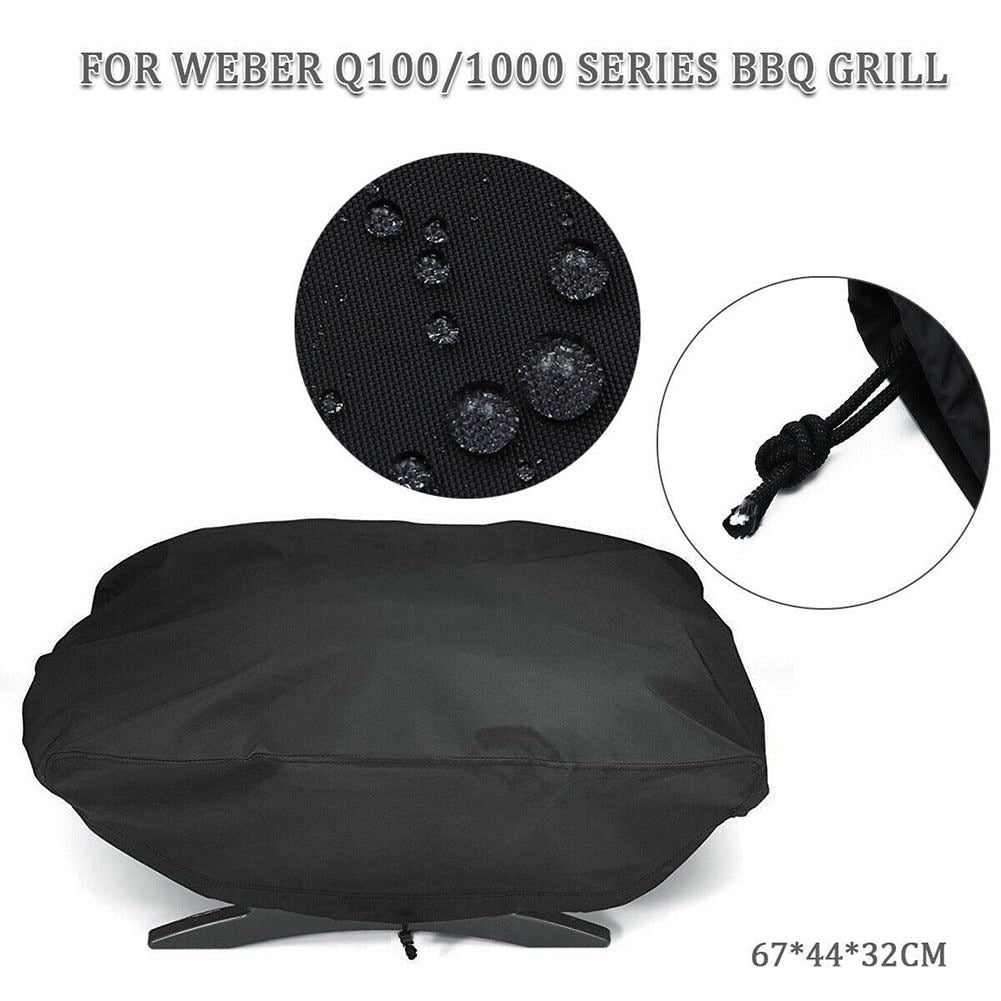Polyester Anti Dust Windproof Waterproof UV Resistant Outdoor BBQ Stove Portable