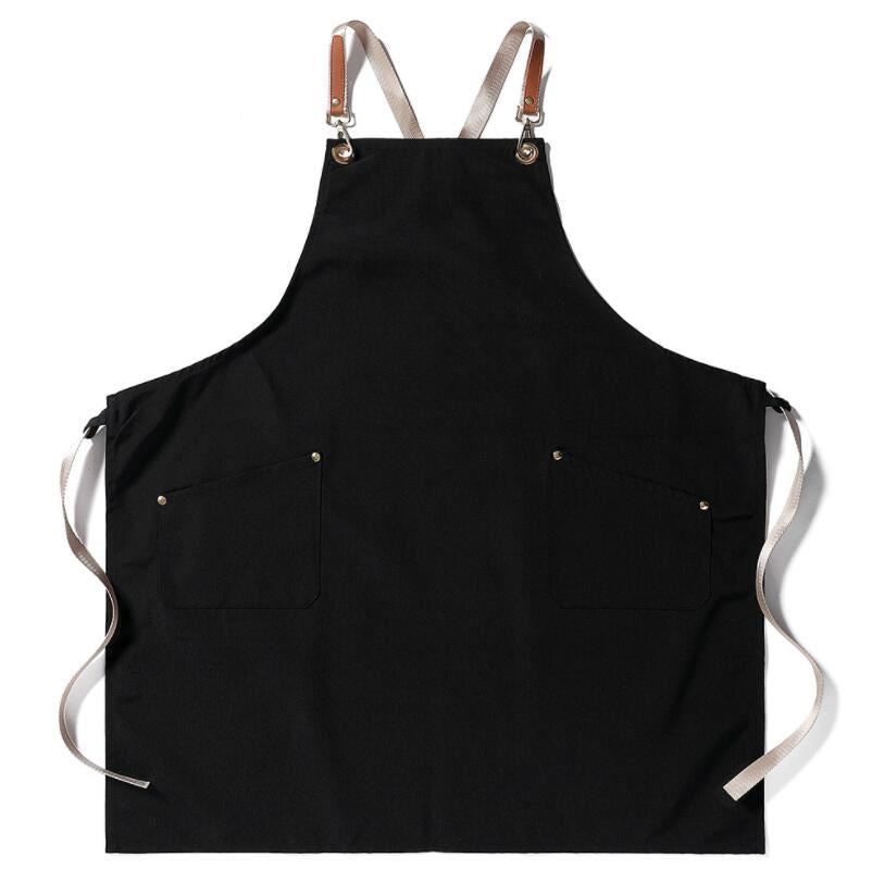 New Cooking Apron for Chef Women Men with Tool Pockets Heavy-duty Grilling BBQ A