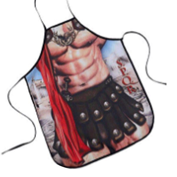 3D Funny Aprons Sexy Muscle Man & Women Apron Dinner BBQ Party Cooking Apron Adu