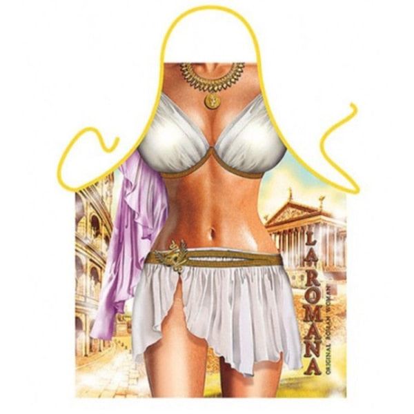 3D Funny Aprons Sexy Muscle Man & Women Apron Dinner BBQ Party Cooking Apron Adu
