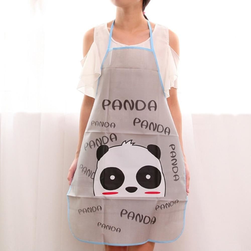 Kitchen Cooking Waist Bib Creative Women Apron BBQ Household Lovely Cartoon Apro