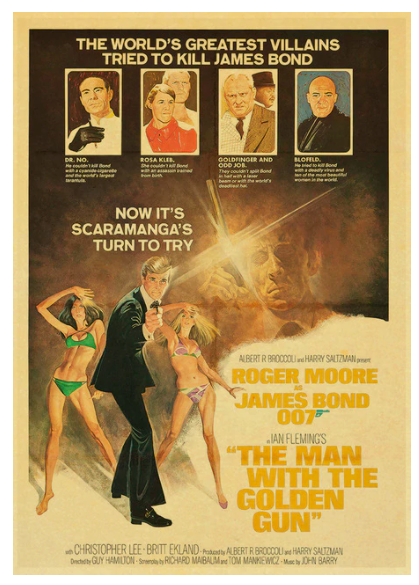 Movie film poster print 16 x 14in -134