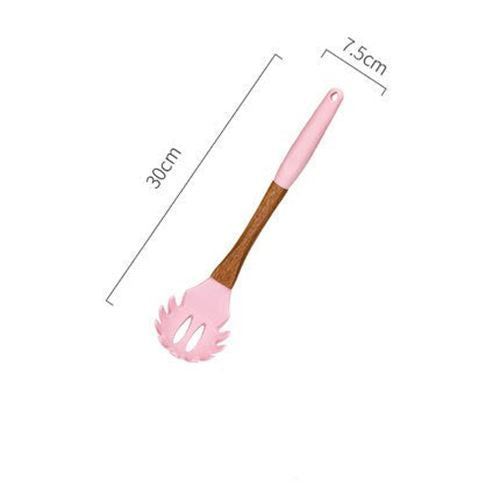 Pink Cooking Tools Set Premium Silicone Kitchen Cooking Utensils