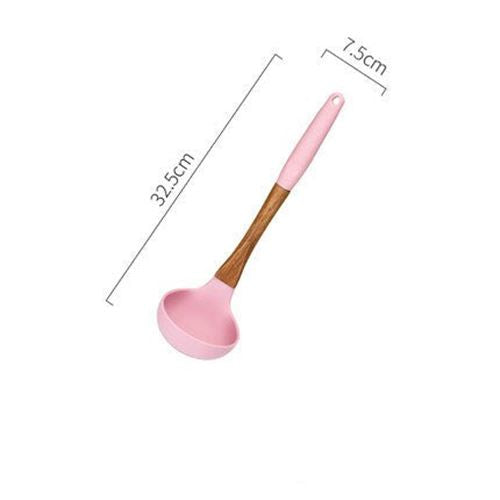Pink Cooking Tools Set Premium Silicone Kitchen Cooking Utensils