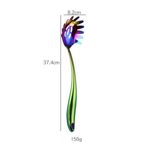 Rainbow Kitchen Tools Cooking Utensils Restaurant Cookware Kitchenware Set