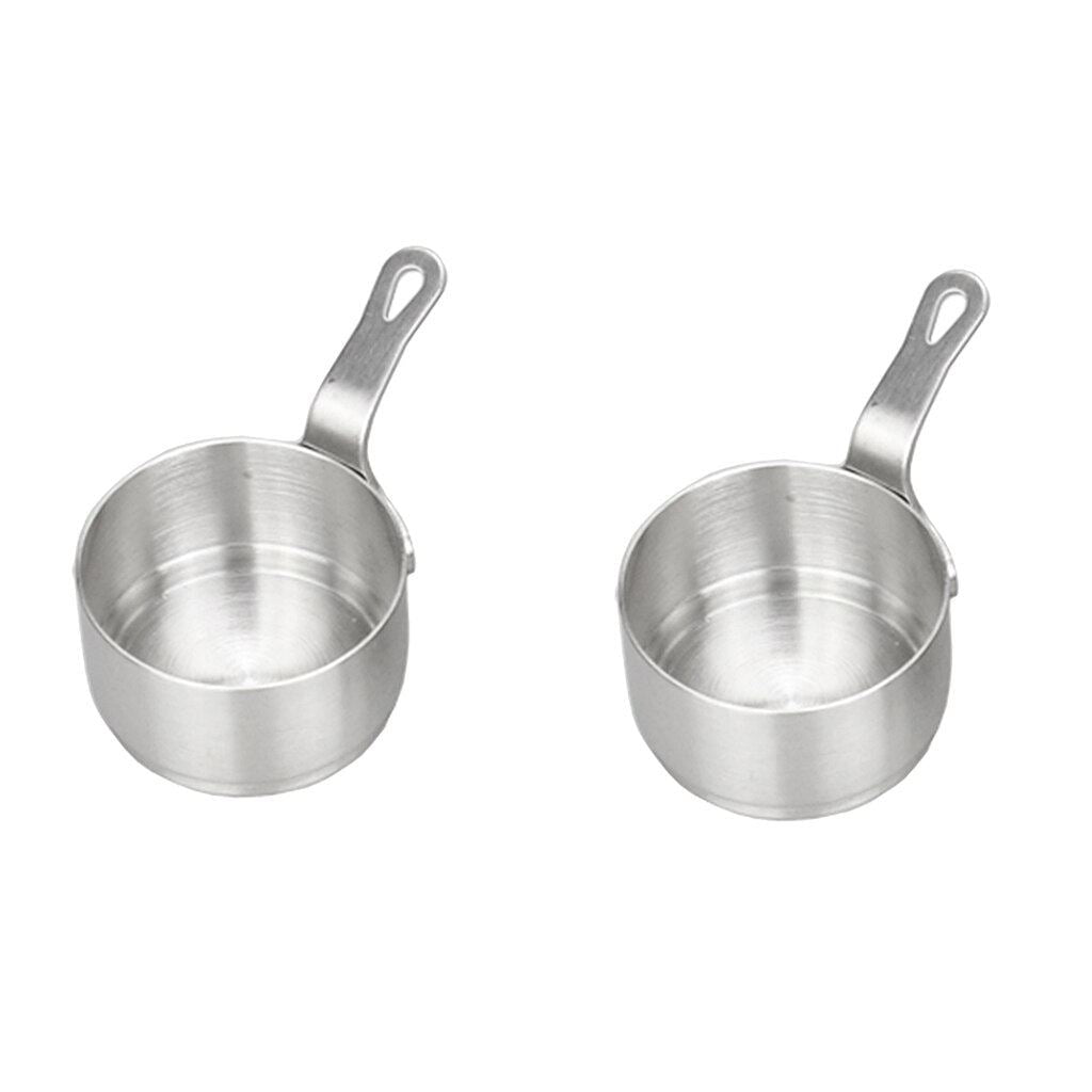 Stainless Steel Saucepan Small Cooking Pot Pan Milk Pan Coffee Warmer Chocolate