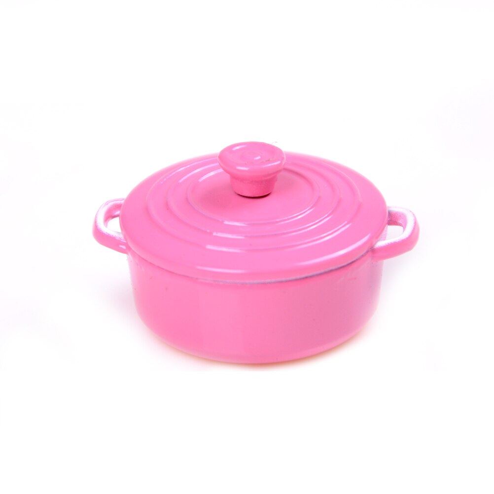Dollhouse Miniature Kitchen Utensils Cooking Ware Mini Pot Boiler Pan 1:12