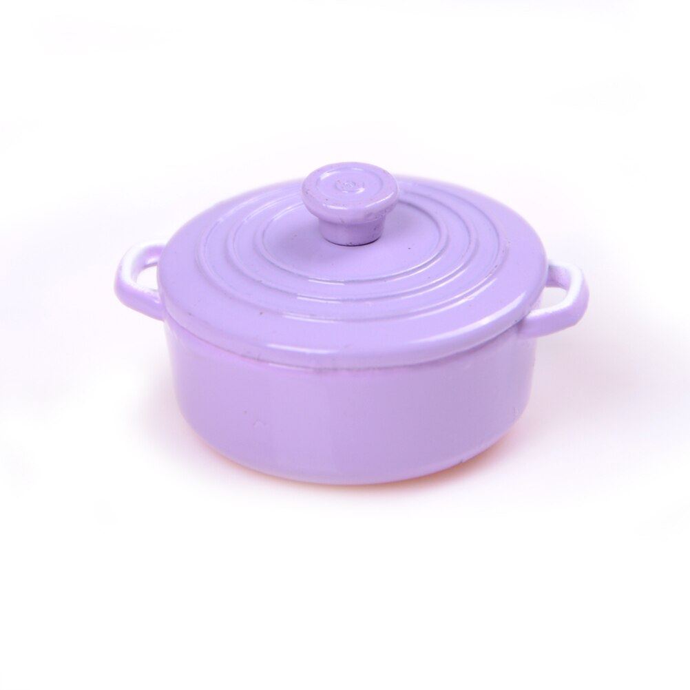 Dollhouse Miniature Kitchen Utensils Cooking Ware Mini Pot Boiler Pan 1:12