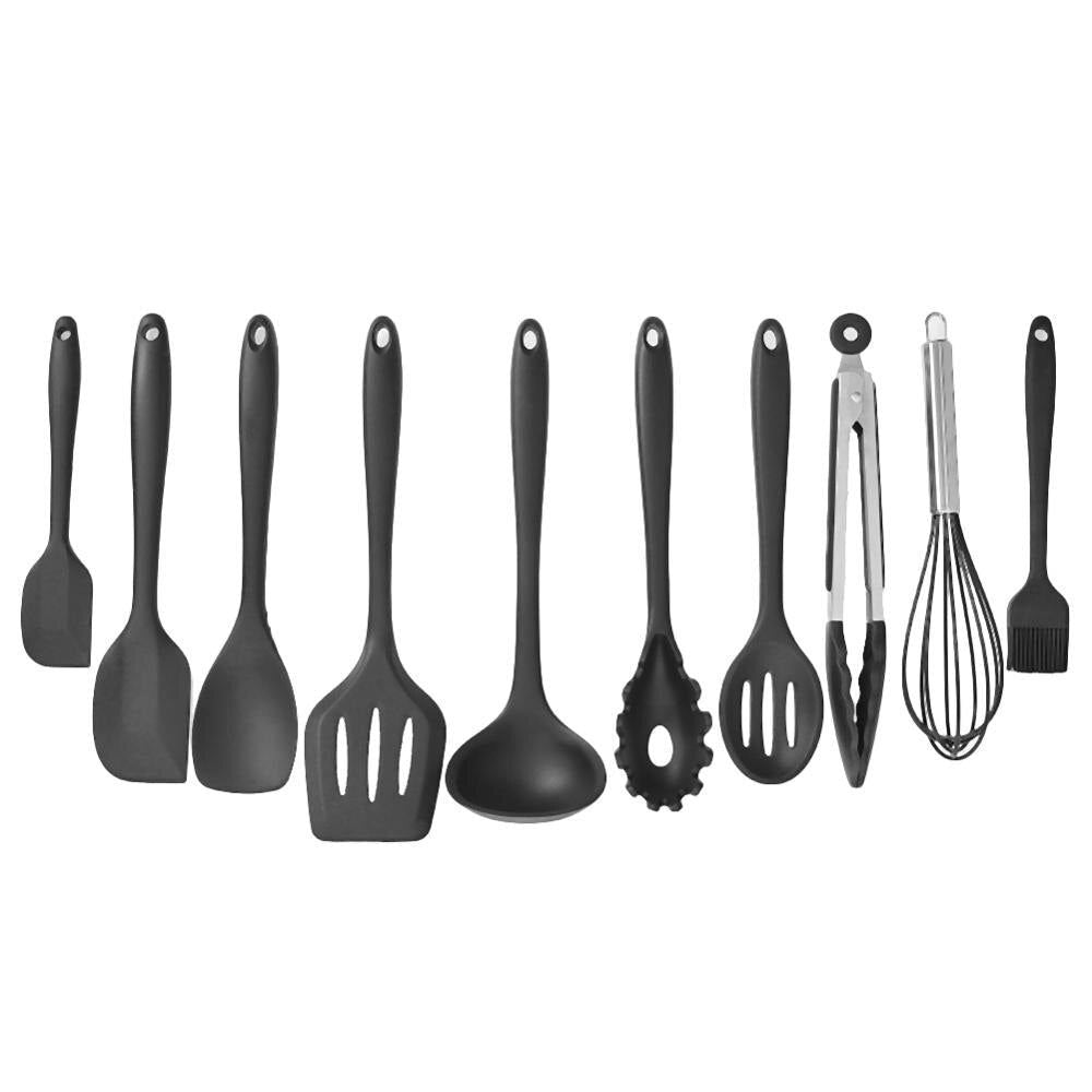 Silicone Kitchenware Cooking Utensils Set Heat Resistant Kitchen Non-Sti