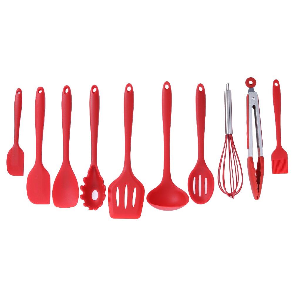 Silicone Kitchenware Cooking Utensils Set Heat Resistant Kitchen Non-Sti