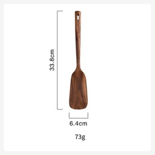 Teak natural wood tableware spoon colander spoon special nano soup