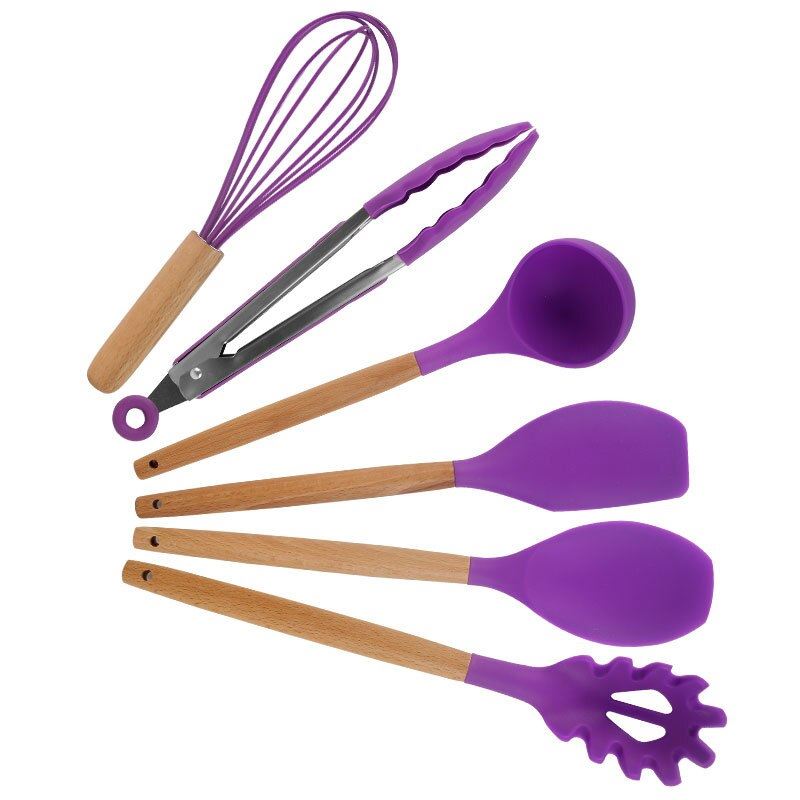Cooking Tools Set Kitchen Utensils Set Kitchenware Silicone Non-stick Sp