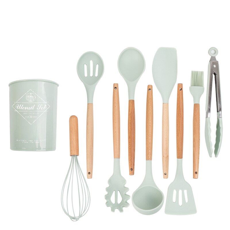 Cooking Tools Set Kitchen Utensils Set Kitchenware Silicone Non-stick Sp