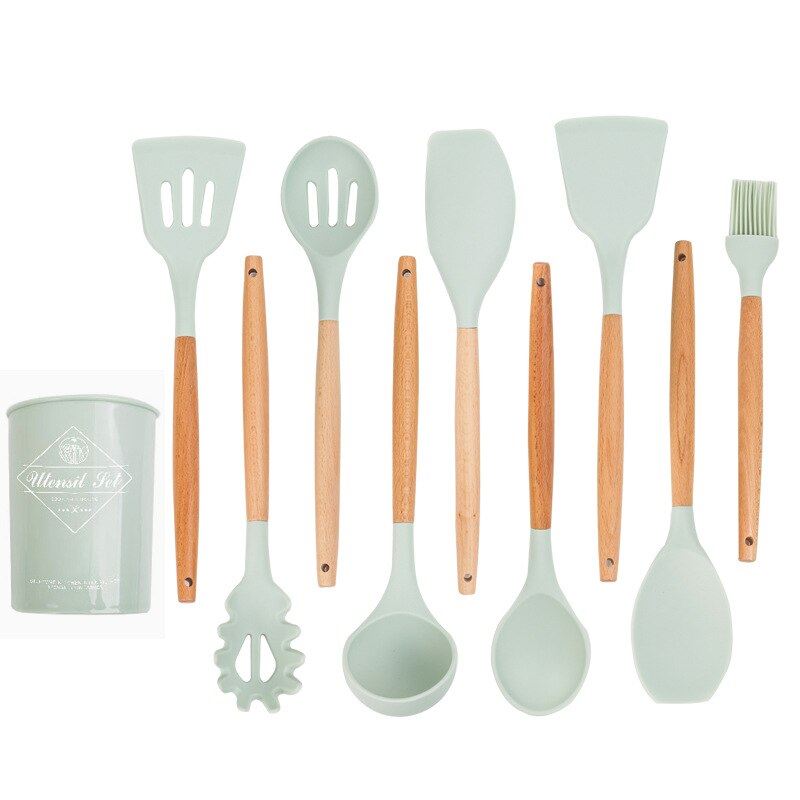 Cooking Tools Set Kitchen Utensils Set Kitchenware Silicone Non-stick Sp