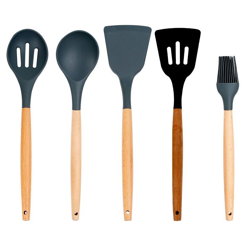Cooking Tools Set Kitchen Utensils Set Kitchenware Silicone Non-stick Sp