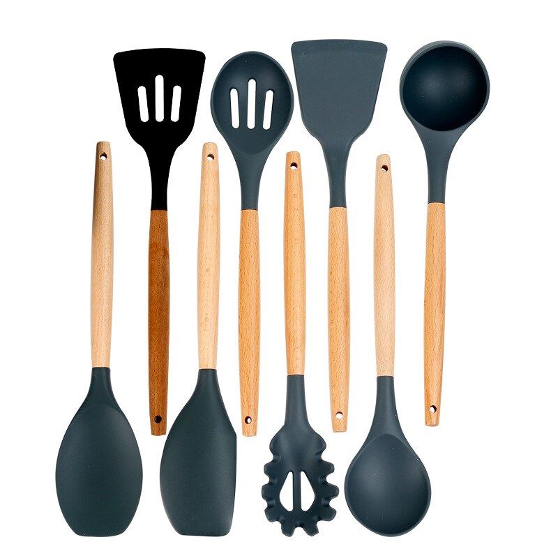 Cooking Tools Set Kitchen Utensils Set Kitchenware Silicone Non-stick Sp