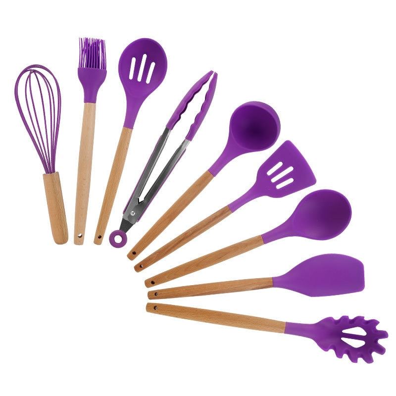Cooking Tools Set Kitchen Utensils Set Kitchenware Silicone Non-stick Sp
