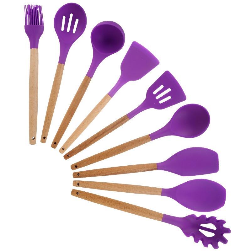 Cooking Tools Set Kitchen Utensils Set Kitchenware Silicone Non-stick Sp