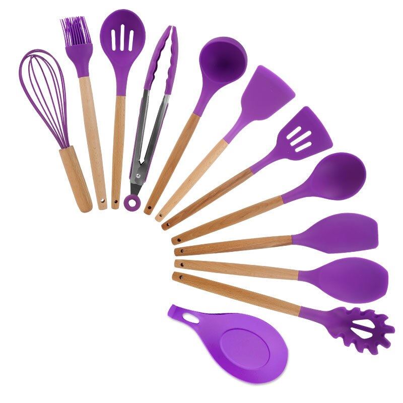 Cooking Tools Set Kitchen Utensils Set Kitchenware Silicone Non-stick Sp