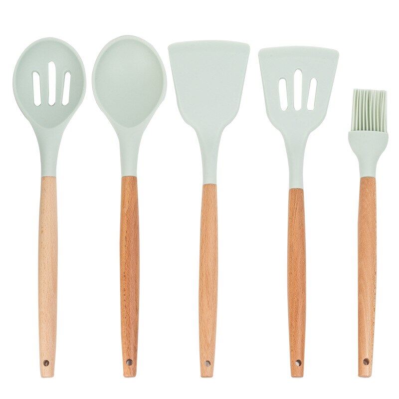 Cooking Tools Set Kitchen Utensils Set Kitchenware Silicone Non-stick Sp