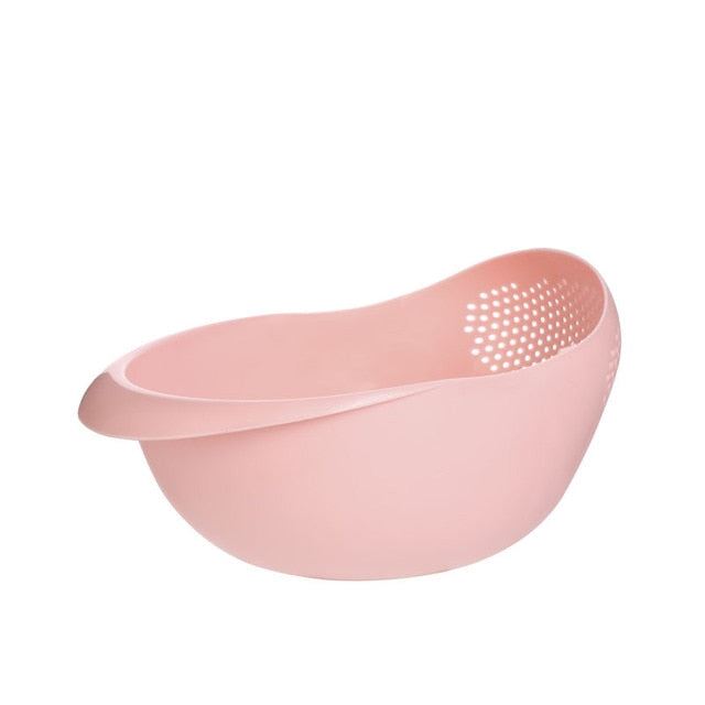 Food Grade Plastic Rice Beans Peas Washing Filter Strainer Basket Sieve Drainer