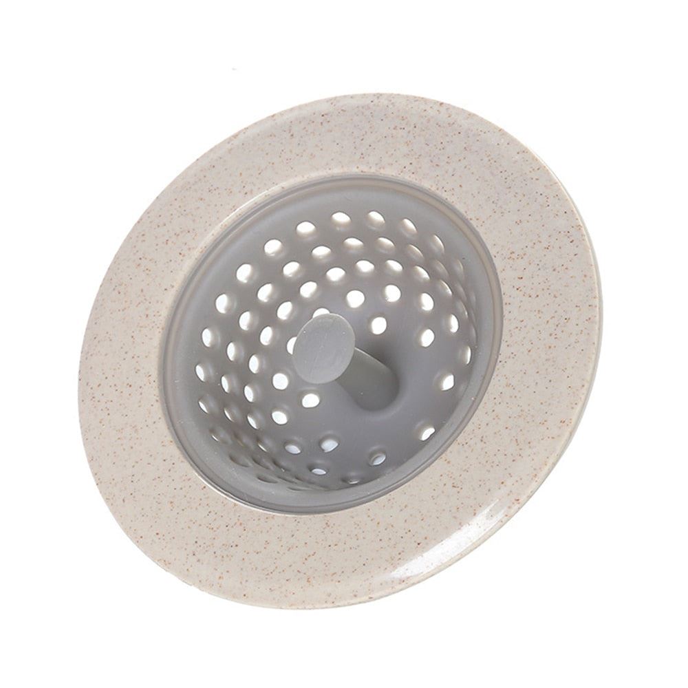 Portable Silicone Sink Strainer Waste Plug Sink Filter Waste Collector Kitchen B