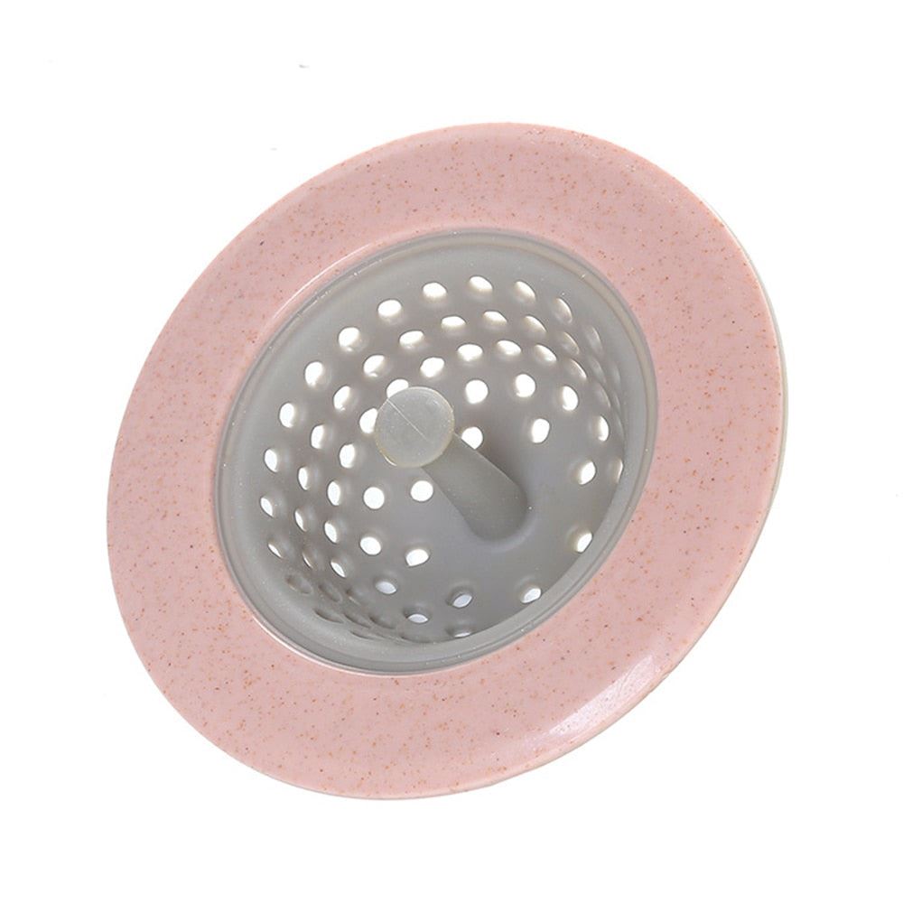 Portable Silicone Sink Strainer Waste Plug Sink Filter Waste Collector Kitchen B