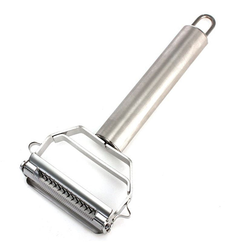 Stainless Steel Peeler Vegetable Cucumber Carrot Fruit Potato Double Planing Gra