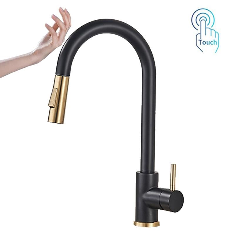Pull Out Smart Sensor/Non Sensor Kitchen Faucet Crane Sensor Kitchen Water Tap S