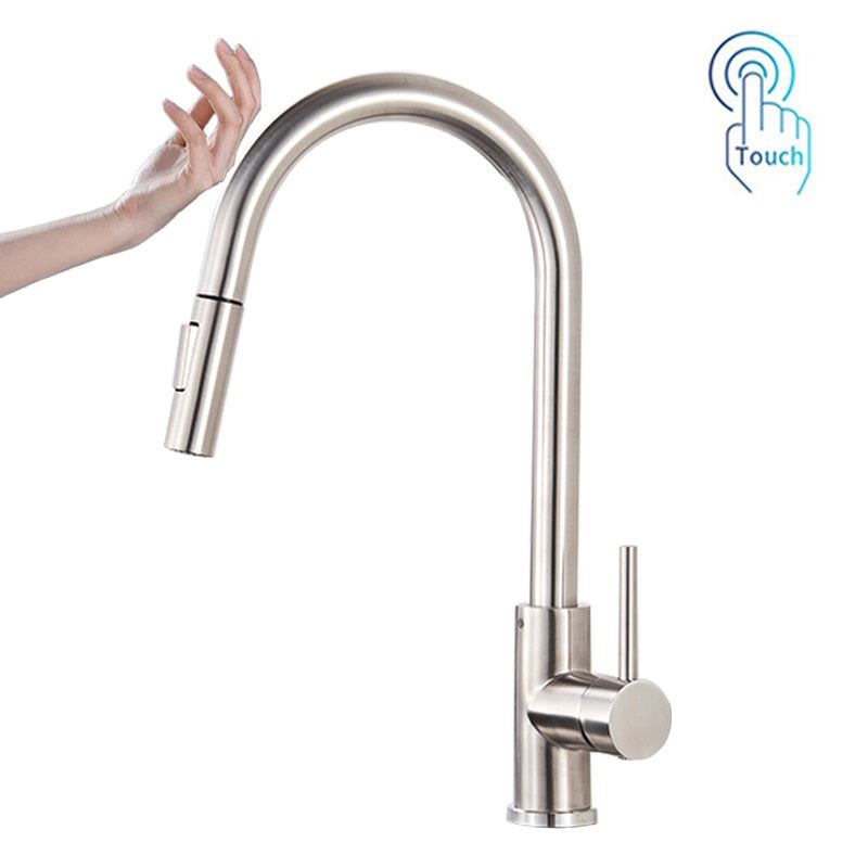 Pull Out Smart Sensor/Non Sensor Kitchen Faucet Crane Sensor Kitchen Water Tap S