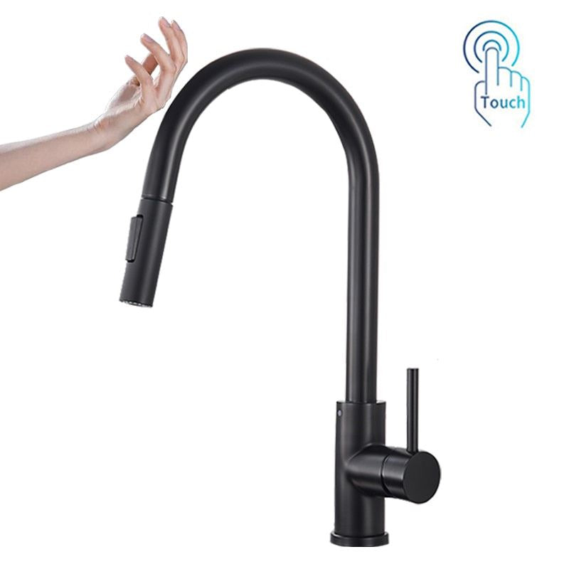 Pull Out Smart Sensor/Non Sensor Kitchen Faucet Crane Sensor Kitchen Water Tap S