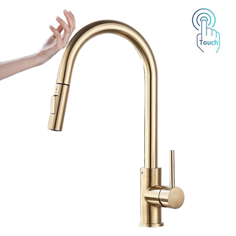 Pull Out Smart Sensor/Non Sensor Kitchen Faucet Crane Sensor Kitchen Water Tap S