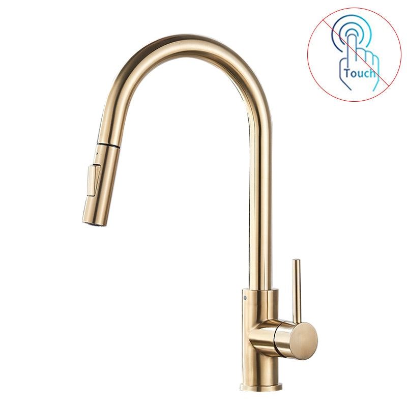 Pull Out Smart Sensor/Non Sensor Kitchen Faucet Crane Sensor Kitchen Water Tap S