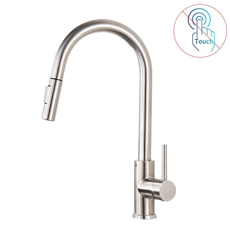 Pull Out Smart Sensor/Non Sensor Kitchen Faucet Crane Sensor Kitchen Water Tap S