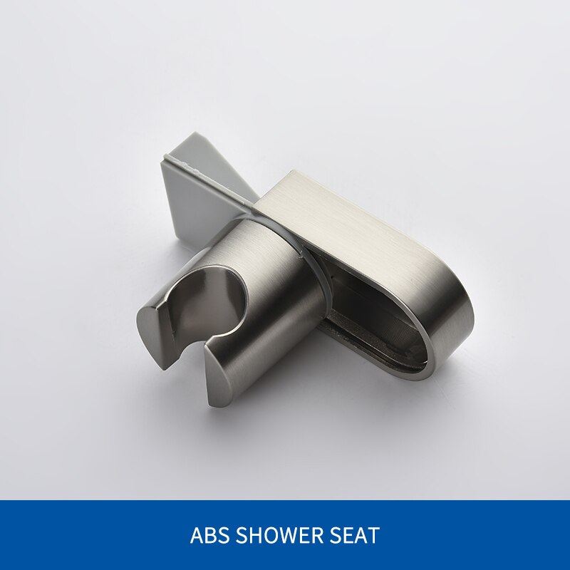 Brushed Nickel Handheld Shower Bathroom 2 Function High Pressure Rain Shower