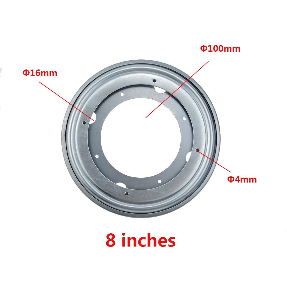 Types Heavy Duty Round Shape Galvanized Lazy Susan Turntable Bearing Rotating